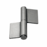 Welding hinge stainless steel, offset tabs