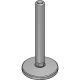 Medium load - Solid steel base Ø63