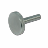Knurled screws without shaft